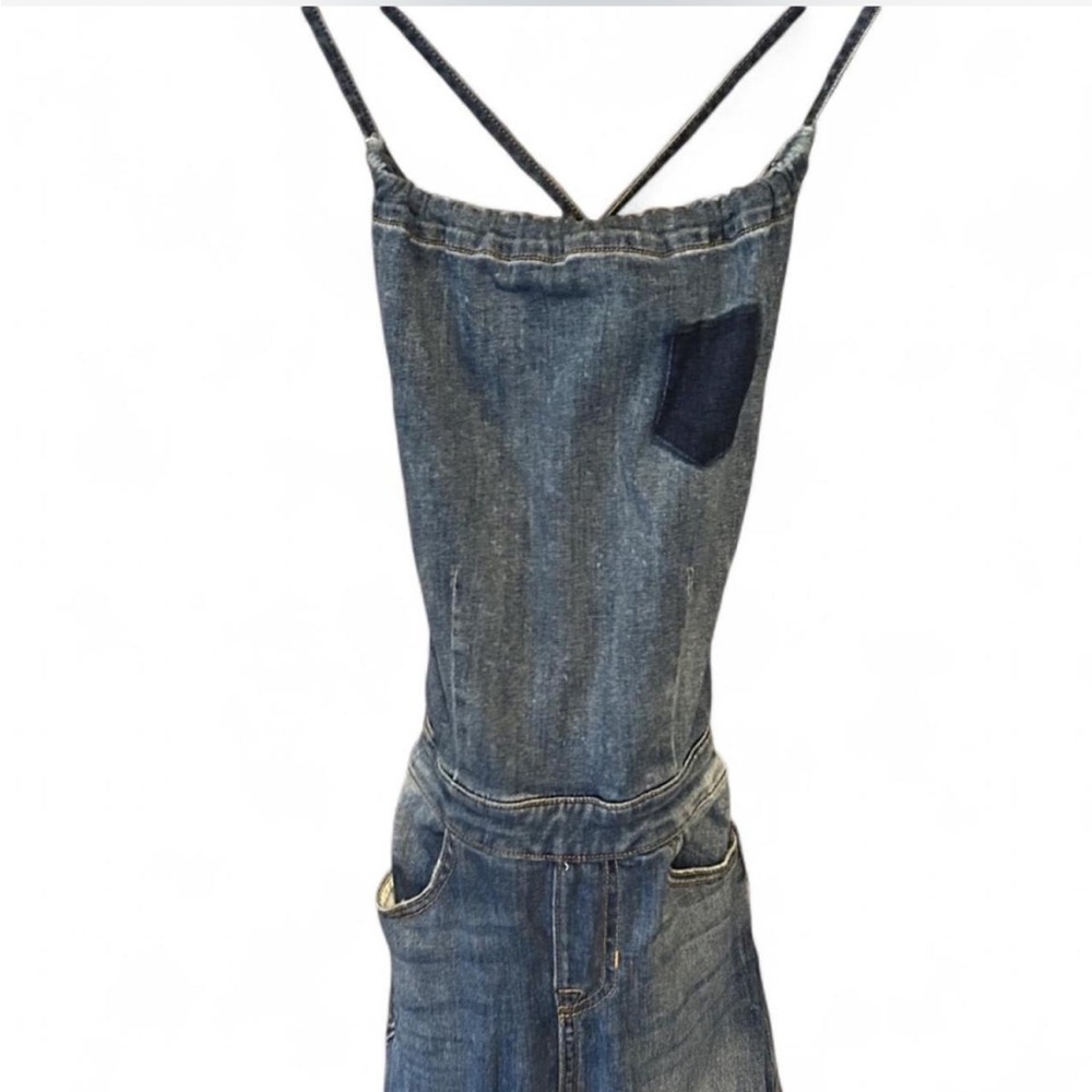 Sneak Peek Blue High Rise Denim